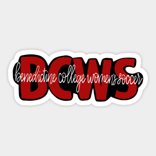 Benedictine College Women’s Soccer Sticker